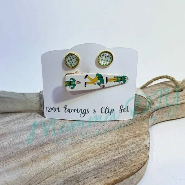 Elf Clip and Earring Set