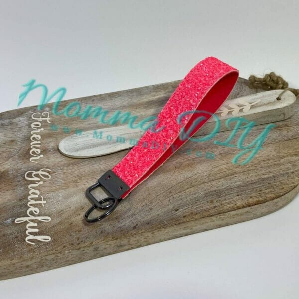 Pink Wristlet Keychain